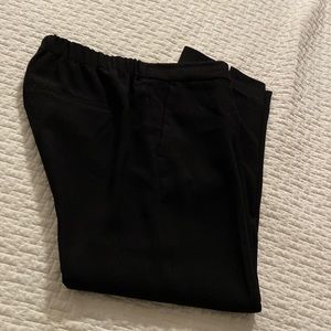 Hatch/J. Crew black maternity pants